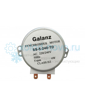 Двигатель вращения поддона 4W, 5rpm, H=12 Двигатель вращения поддона 4W, 5rpm, H=12