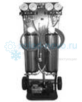 Зарядная станция с 2-мя цилиндрами для R12, R134a 2W